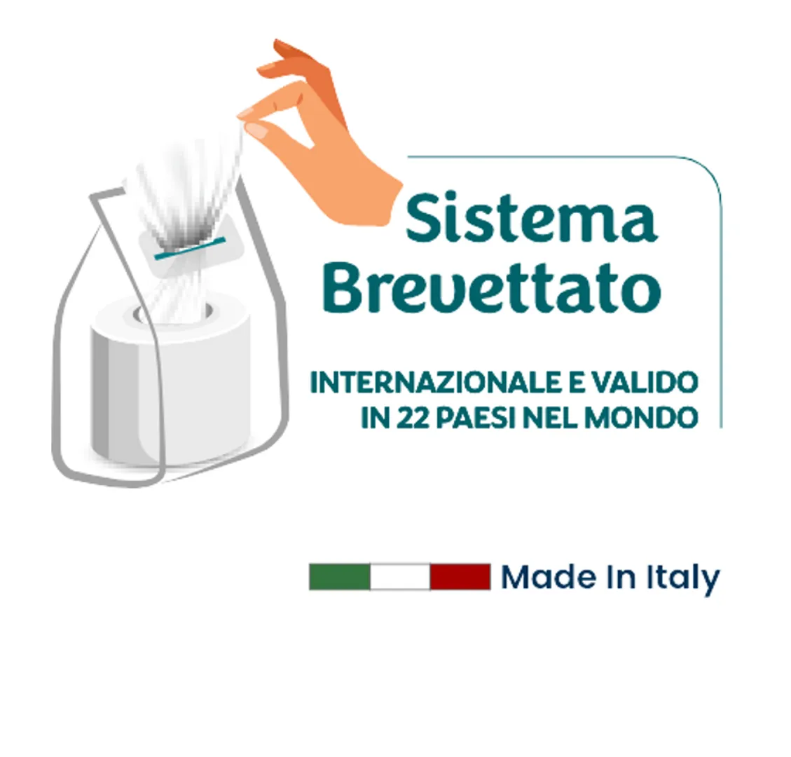 L'unica soluzione verticale nella categoria delle Wet Wipes